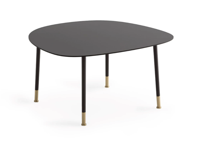 PEBBLE - Low metal coffee table for living room _ Morica Design